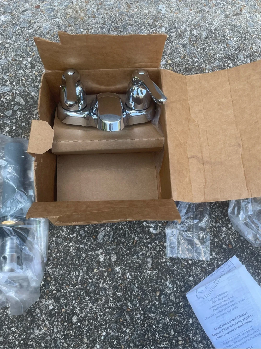 Chateau Chrome Two-Handle Bathroom Faucet
